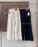  Quần jean chỉ nổi thêu nơ 3430 