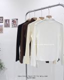  Áo tay dài thun nỉ cổ lọ 2909 