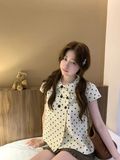  Áo sơ mi kiểu tay ngắn 80229 