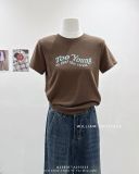  Áo thun chữ nhung TOO YOUNG 7031 