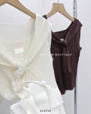  Áo ba lỗ dệt kim kèm khăn 5968 