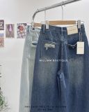  Quần jean suông rách 3329 