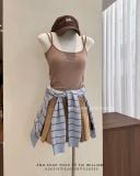  Áo dây chéo lưng sẵn mút 2603 