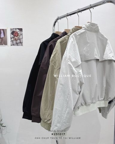  Áo khoác bomber dù thêu 9192 