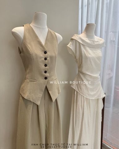  Set áo gile + quần tây 6737 