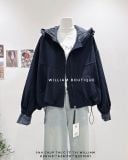  Áo khoác dù nón phối caro 1682 