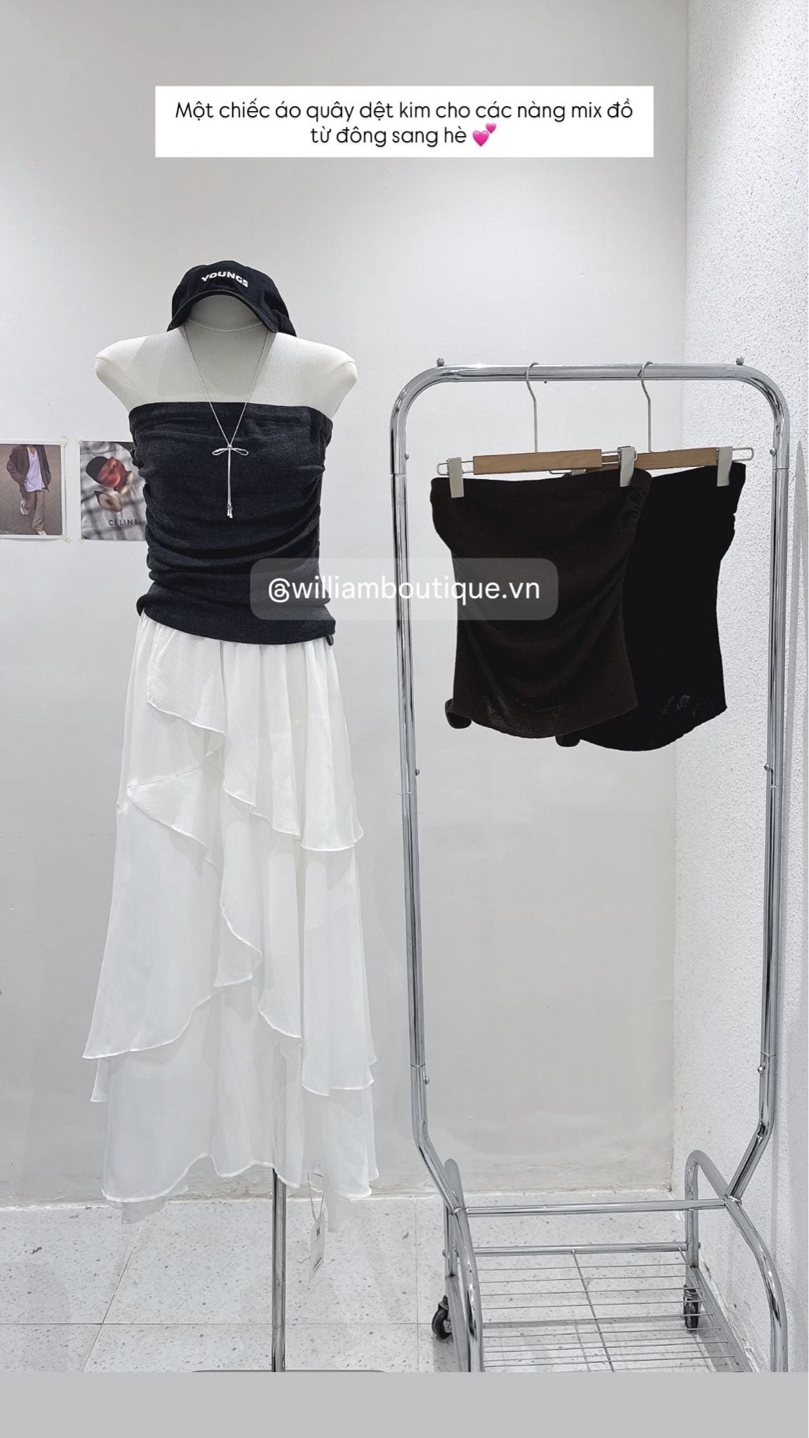  Áo dệt kim quây B97 