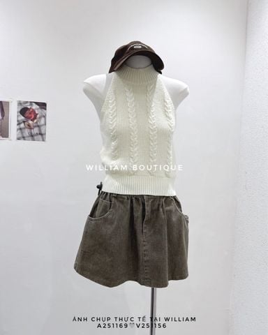  Áo ba lỗ len thừng 7088 