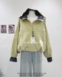  Áo khoác dù nón phối caro 1682 