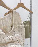 Áo tank top len + áo dây 1013 