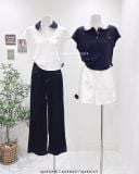  Áo thun cổ sen viền ren 1932 