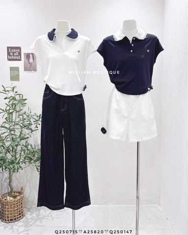  Áo thun cổ sen viền ren 1932 