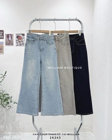  Quần jean suông bát 3416 