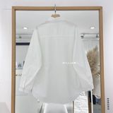  Áo SM cotton trắng 081 
