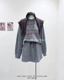  Set áo hoodie + váy nỉ 1352 