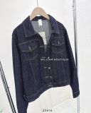  Áo khoác jean xanh navy 6864 