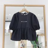  Áo babydoll xốp cột dây 6974 