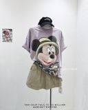  Áo thun oversize wax Mickey nơ 8317 