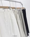  Váy kaki dài túi V 9331 