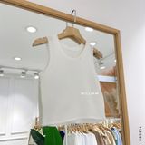  Áo ba lỗ len mỏng 2637 