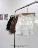  Váy ngắn nhung ren 052 