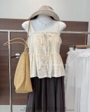  Quần voan mỏng suông lưng bèo 3061 