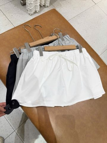  Váy thô trơn ngắn phồng 2551 