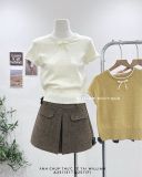  Quần short váy dạ bố 8032 