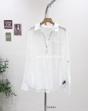  Áo sơ mi cổ V chui 6839 