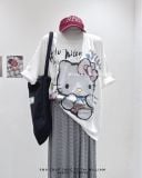  Áo thun oversize HELLO KITTY 8101 
