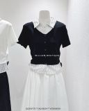  Áo thun phối sơ mi sọc ADER 1925 