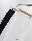  Váy midi trơn cột eo 5303 