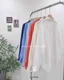  Áo sơ mi linen trơn 1 túi 3831 