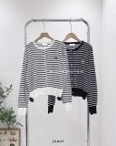  Áo cardigan kẻ sọc thêu 55002 
