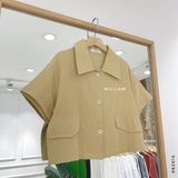  Áo SM chỉ nổi TN crop 866 