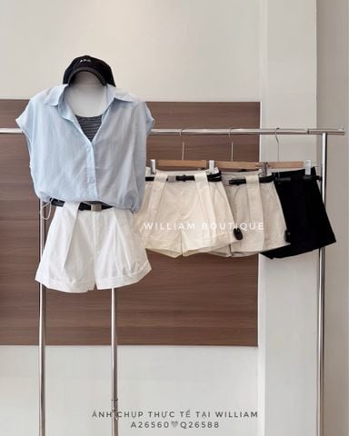  Quần short kaki ngắn 2633 