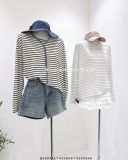  Áo thun tay dài kẻ sọc 8079 