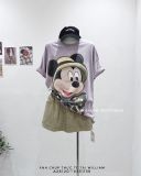  Áo thun oversize wax Mickey nơ 8317 