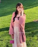  Áo khoác cardigan len dài 656 