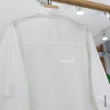  Áo SM cotton trắng 081 