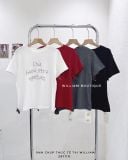  Áo thun chữ thêu 1509 