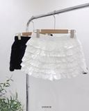  Váy vải cotton bèo nhiều tầng 5570 