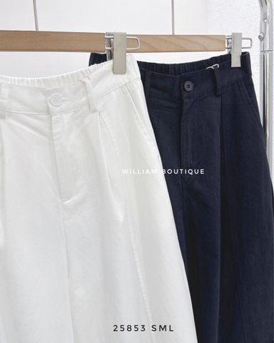  Quần kaki suông rộng lai gấp 9003 