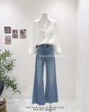  Quần jean bát túi thêu 6031 