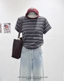  Áo thun kẻ sọc 1113 