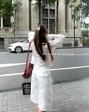  Quần short jean ngố trắng 6287 