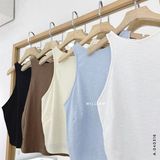  Áo ba lỗ thun gân 0723 