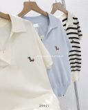  Áo dệt kim thêu cún 6503 