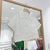  Áo SM chỉ nổi TN crop 866 