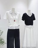  Áo thun phối sơ mi sọc ADER 1925 